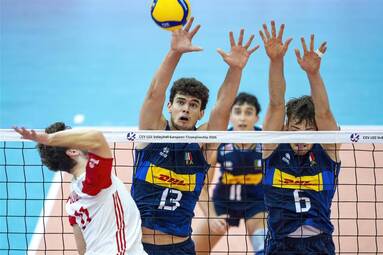 ME U22M: Polska - Włochy 1:3. Biało-Czerwoni zagrają o brąz