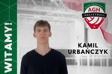 Kamil Urbańczyk w AZS AGH Kraków