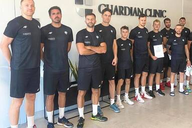 WKS Czarni Radom przeszli badania w Guardian Clinic
