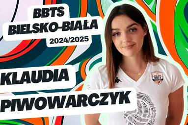 Klaudia Piwowarczyk fizjoterapeutką w BBTS Bielsko-Biała