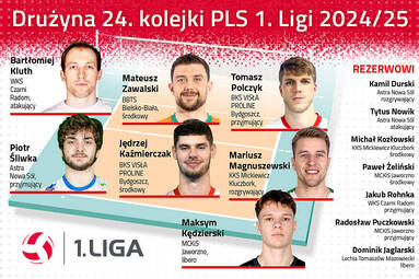 Drużyna 24. kolejki PLS 1. Ligi