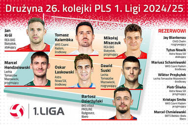 Drużyna 26. kolejki PLS 1. Ligi