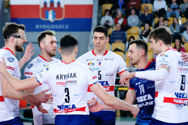 Piątek z PLS 1. Ligą: BKS VISŁA PROLINE Bydgoszcz - AZS AGH Kraków 3:2