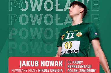 Jakub Nowak z powołaniem do kadry narodowej!