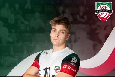 Marcel Bakaj rozgrywający AZS AGH Kraków będzie trenował z reprezentacją Polski