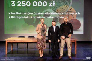 To dobry krok w stronę rozwoju sportu w Podlaskiem