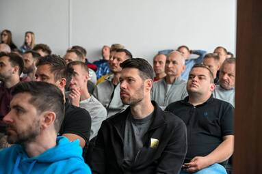 Trenerzy PLS 1. Ligi na konferencji licencyjnej PZPS 