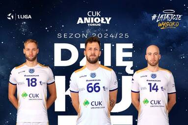 Trzech zawodników odchodzi z CUK Anioły Toruń