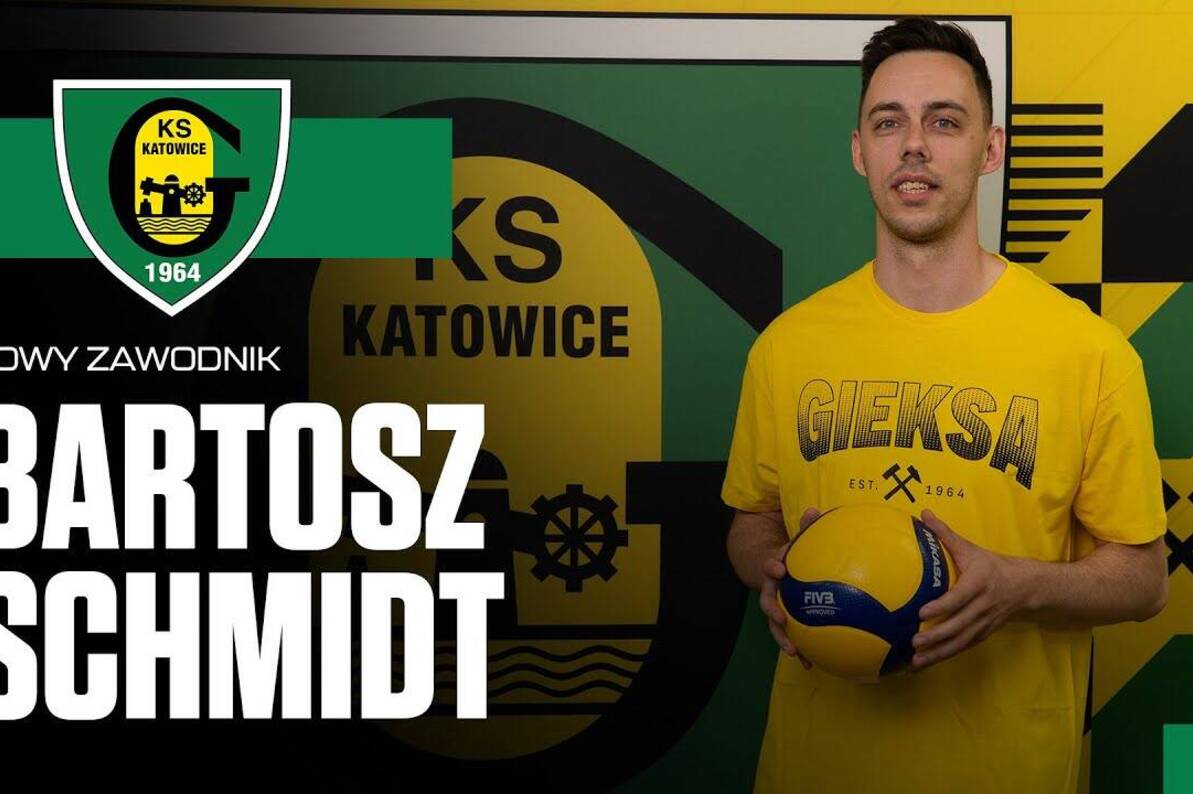 Bartosz Schmidt nowym zawodnikiem siatkarskiej GieKSy [WIDEO]