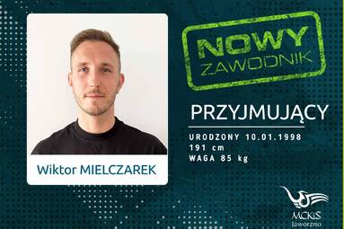 Wiktor Mielczarek w MCKiS Jaworzno
