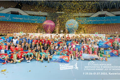 Wielki Finał KINDER Joy of moving 2025: ceremonia zamknięcia
