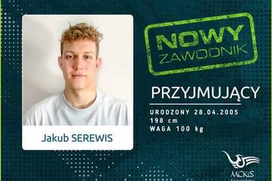 Jakub Serewis w MCKiS Jaworzno