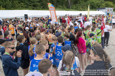 Wielki Finał KINDER Joy of moving na plaży 2025: ceremonia otwarcia