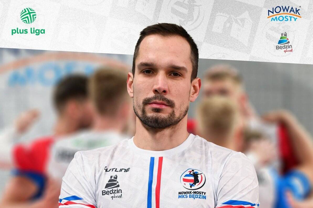 Kamil Maruszczyk przyjmującym KKS Mickiewicz Kluczbork