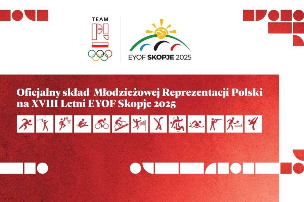Składy reprezentacji Polski na XVIII Letni Olimpijski Festiwal Młodzieży Europy Skopje 2025