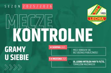 Plany sparingów Lechii Tomaszów Mazowiecki
