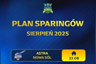 Plan sparingów PSG Stali Nysa