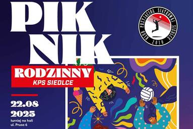W Siedlcach Piknik Rodzinny z siatkówką w tle