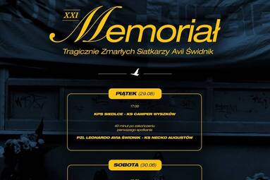 Jutro rozpocznie się XXI Memoriał Tragicznie Zmarłych Siatkarzy Avii Świdnik