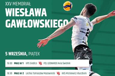 Memoriał im. Wiesława Gawłowskiego: wygrana PZL LEONARDO Avia Świdnik i Lechia Tomaszów Mazowiecki