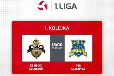 Sobota z PLS 1. Ligą: KS NECKO Augustów - Stal Nysa 0:3