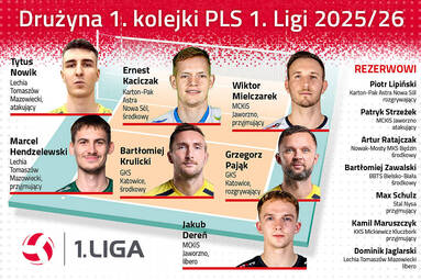 Drużyna 1. kolejki PLS 1. Ligi