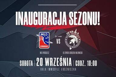 Inauguracja sezonu ligowego w Bydgoszczy już w sobotę o godzinie 18