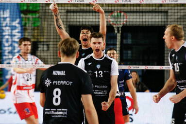 PIERROT Czarni Radom zdobywa pierwsze punkty na wyjeździe [ZDJĘCIA]