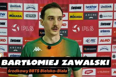 Bartłomiej Zawalski po przegranym meczu w Świdniku [WIDEO]