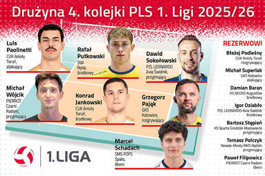 Drużyna 4. kolejki PLS 1. Ligi