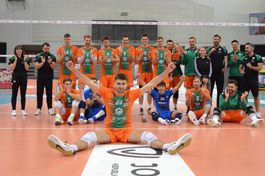 Zawodnicy BBTS Bielsko-Biała nie dali cienia szans na wygraną siatkarzom ze Spały [ZDJĘCIA]