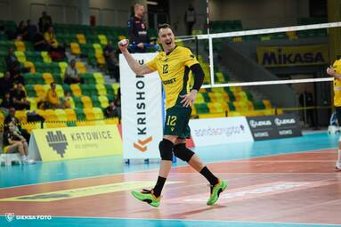 Wojciech Włodarczyk po meczu GKS-u Katowice ze Spartą Grodzisk Mazowiecki