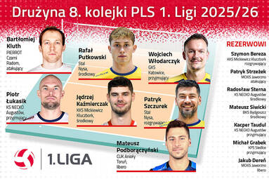 Drużyna 8. kolejki PLS 1. Ligi