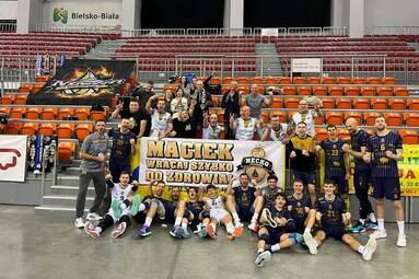 Zwycięstwo nad BBTS dedykują przyjacielowi drużyny