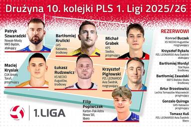 Drużyna 10. kolejki PLS 1. Ligi