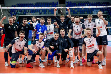 Punkty dla PIERROT Czarnych Radom w meczu z SMS PZPS Spałą [ZDJĘCIA]