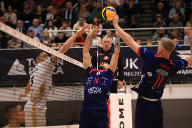 Nowak-Mosty MKS Będzin wygrywają 3:1 w Toruniu [ZDJĘCIA]