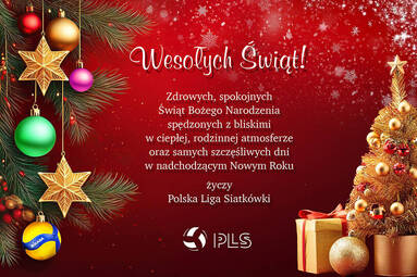Świąteczne życzenia od Polskiej Ligi Siatkówki