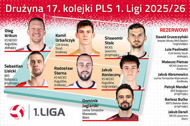 Drużyna 17. kolejki PLS 1. Ligi