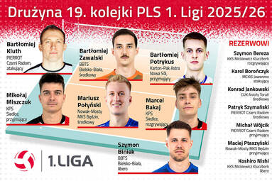 Drużyna 19. kolejki PLS 1. Ligi