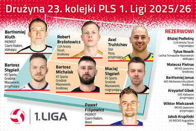 Drużyna 23. kolejki PLS 1. Ligi