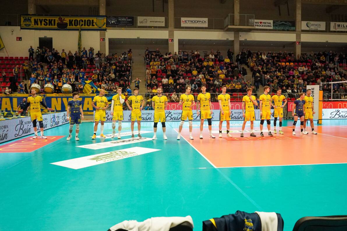 Zawodnicy Stali Nysa od pierwszej piłki do ostatniego gwizdka dyktowali Bydgoszczanom warunki gry [ZDJĘCIA]