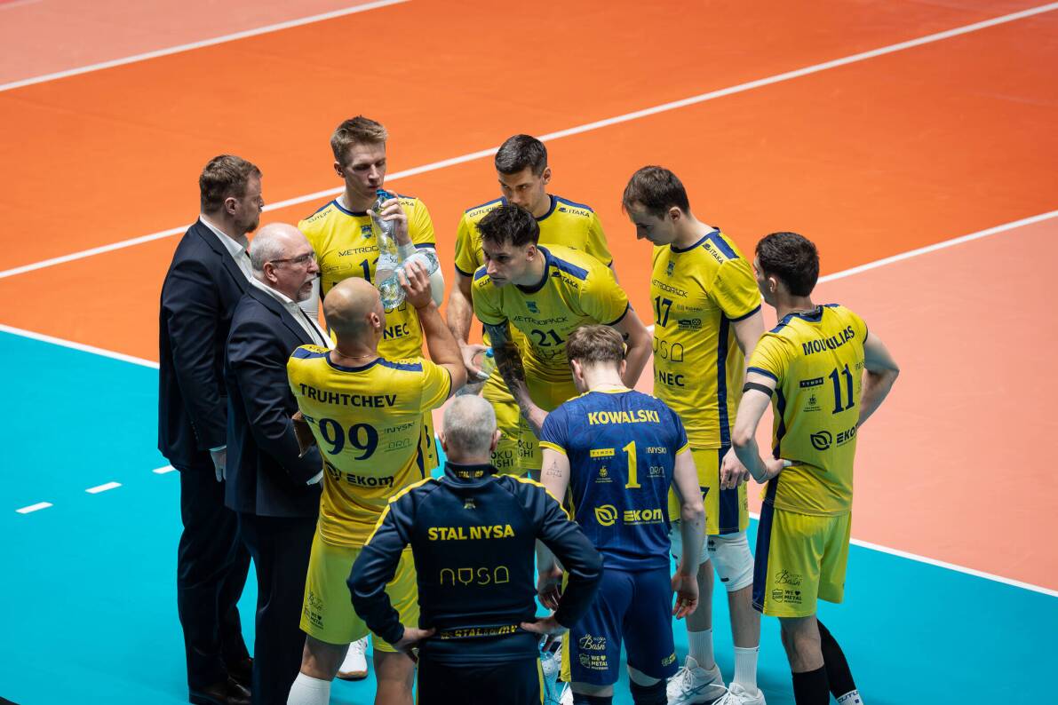 Zawodnicy Stali Nysa od pierwszej piłki do ostatniego gwizdka dyktowali Bydgoszczanom warunki gry [ZDJĘCIA]