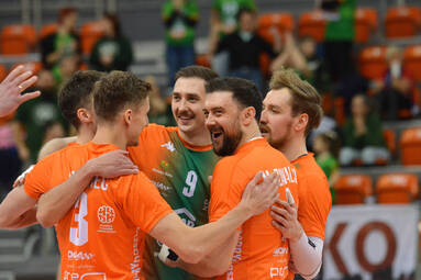 BBTS Bielsko-Biała zdobywa trzy punkty i strąca przeciwnika z pierwszego miejsca w tabeli [ZDJĘCIA]