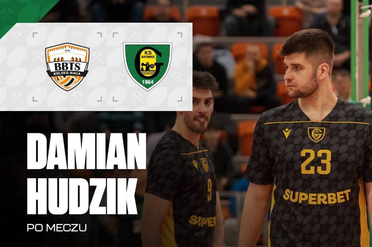Damian Hudzik po meczu z BBTS Bielsko-Biała [WIDEO]