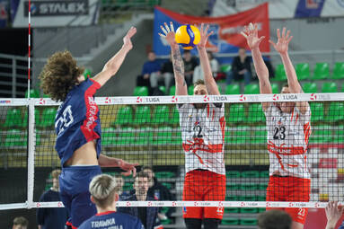 Środa z PLS 1. Ligą: BKS Bydgoszcz - SMS PZPS Spała 3:0