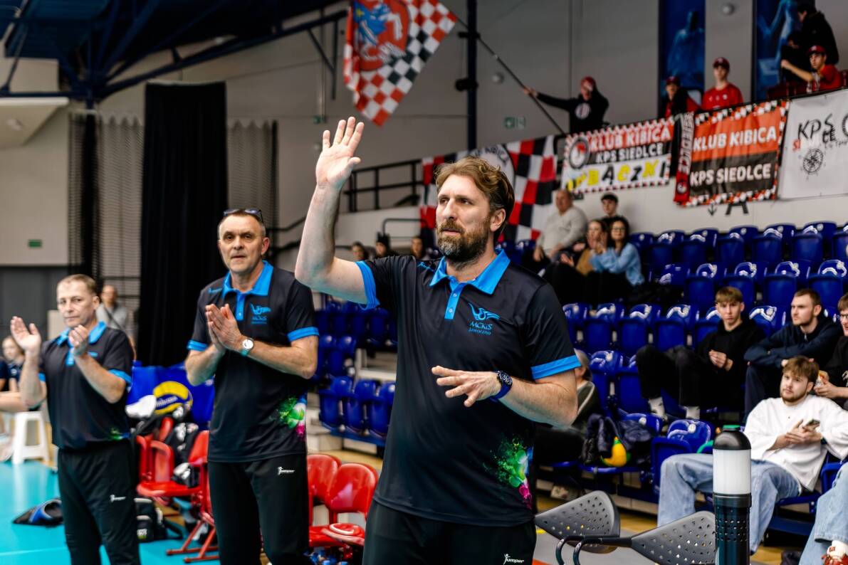 Siatkarze MCKiS Jaworzno ulegli gościom z  Siedlec [ZDJĘCIA]