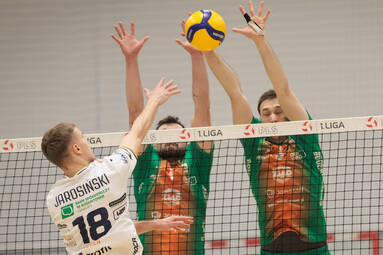 W Augustowie mecz wygrywają goście z Bielsko-Białej [ZDJĘCIA]