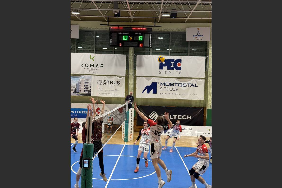 Wygrany mecz i klub z Siedlec awansuje o trzy miejsca w tabeli [ZDJĘCIA]