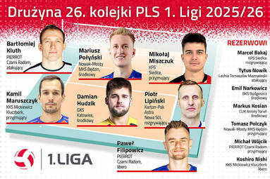 Drużyna 26. kolejki PLS 1. Ligi